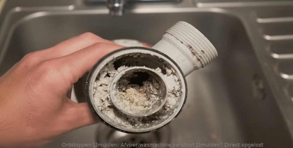 Afvoer wasmachine verstopt IJmuiden? Direct opgelost