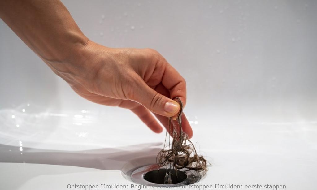 Beginners douche ontstoppen IJmuiden: eerste stappen