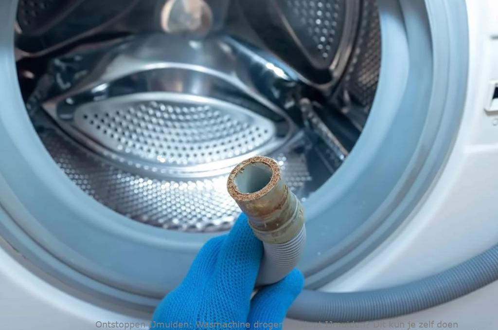 Wasmachine droger verstopt IJmuiden? Dit kun je zelf doen